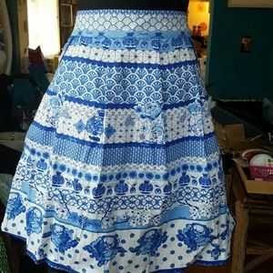 NWT Roberta McGee Cotton Skirt